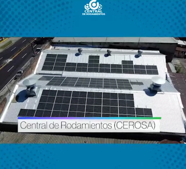 Proyecto Solar entre Aes El Salvador y Central de Rodamientos, juntos por el medioambiente