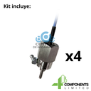 Kit de monitoreo de elevadores de cangilón- Bucket Elevator Monitoring System Kit #1 (Touchswitch Alignment Sensors) Incluye sensores de desalineamiento, sensor inductivo de velocidad, sensores de temperatura para chumaceras.
