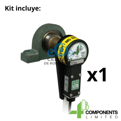 Kit de monitoreo de elevadores de cangilón- Bucket Elevator Monitoring System Kit #1 (Touchswitch Alignment Sensors) Incluye sensores de desalineamiento, sensor inductivo de velocidad, sensores de temperatura para chumaceras.