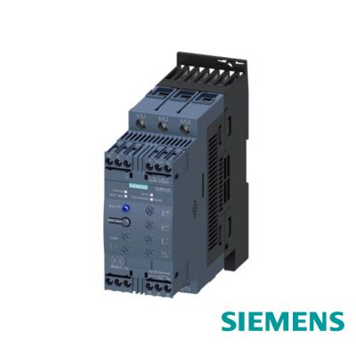 arrancador suave SIRIUS S2 72 A, 37 kW/400 V, 40 Â°C AC 200-480 V, AC/DC 110-230 V bornes de tornillo