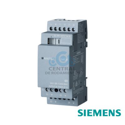 Modulo de ampliacion LOGO! DM8 24, FA/E/S: 24V/24V/trans., 4 DI/4 DO para LOGO! 8