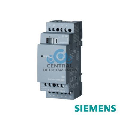 Modulo de ampliacion LOGO! AM2 AQ, alimentacion: DC 24V, 2 AO, 0-10V, 0/4-20 mA para LOGO! 8