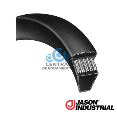 Correa trapezoidal estandar, 3V265, Longitud externa 26.5 pulgadas, jason