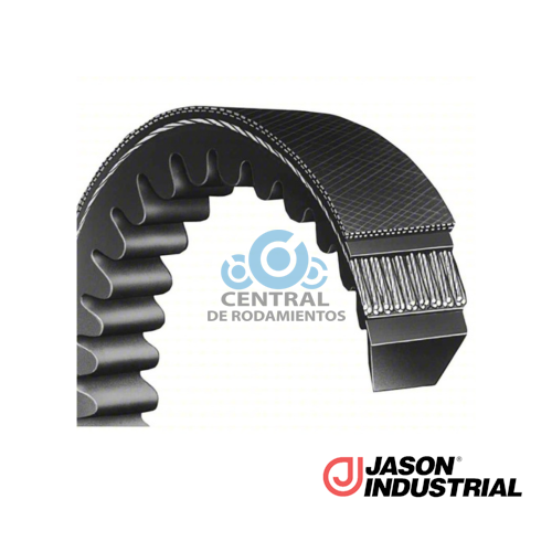 Correa trapezoidal estandar, BX54, Longitud externa 57 pulgadas, jason