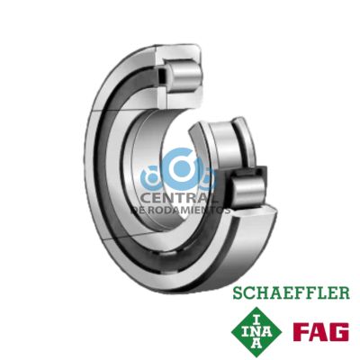 Rodamiento de rodillos cilindricos, NUP2206-E-TVP2, FAG