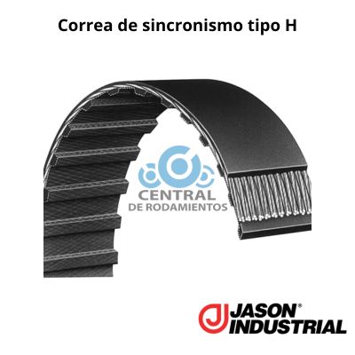 Correa de sincronismo, 210H150, Logitud 21 '', Numero de dientes 42,  Ancho 1.5 '', jason