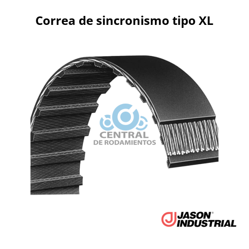 Correa de sincronismo, 108XL037, Logitud 10.8 '', Numero de dientes 54,  Ancho 0.37 '', jason