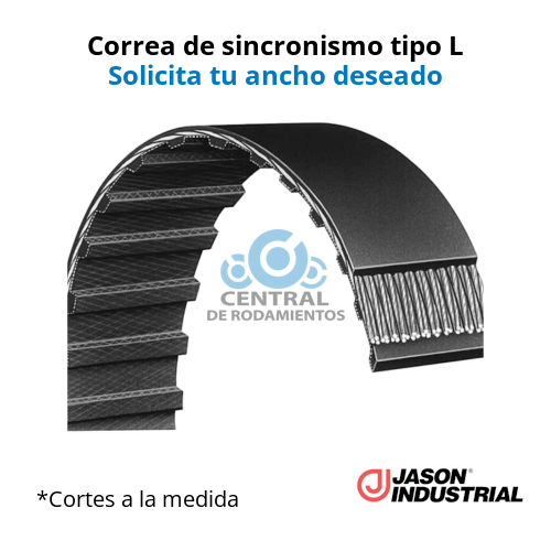 Manga de sincronismo, 150L, longitud externa 15 '', Numero de dientes 40, jason