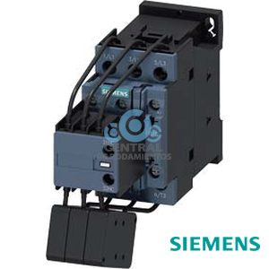 contactor para condensador, AC-6b 25 kVAr, /400 V, tripolar, 220 V AC, 50 Hz/240 V, 60 Hz, contactos auxiliares: 1 NA + 2 NC, borne de tornillo, tamano: S0