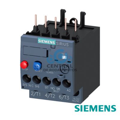Rele de sobrecarga 1,8...2,5 A termico para proteccion de motores tamano S00, clase 10 para montar en contactor Circuito principal: atornillable circuito auxiliar: atornillable Rearme