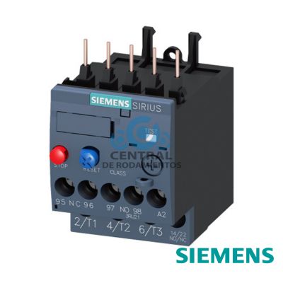 Rele de sobrecarga 5,5...8,0 A termico para proteccion de motores tamano S00, clase 10 para montar en contactor Circuito principal: atornillable circuito auxiliar: atornillable Rearme