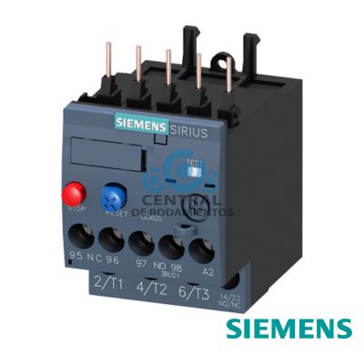 Rele de sobrecarga 9,0...12,5 A termico para proteccion de motores tamano S00, clase 10 para montar en contactor Circuito principal: atornillable circuito auxiliar: atornillable Rearme