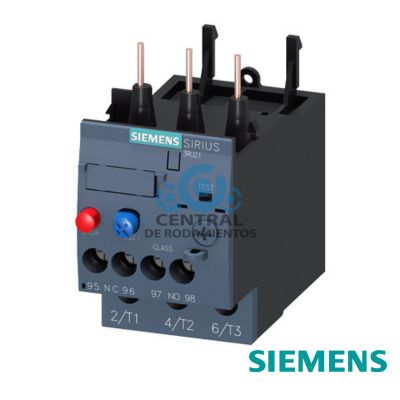 Rele de sobrecarga 23...28 A termico para proteccion de motores tamano S0, clase 10 para montar en contactor Circuito principal: atornillable circuito auxiliar: atornillable Rearme