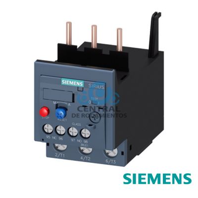 Rele de sobrecarga 36...45 A termico para proteccion de motores tamano S2, clase 10 para montar en contactor Circuito principal: atornillable circuito auxiliar: atornillable Rearme