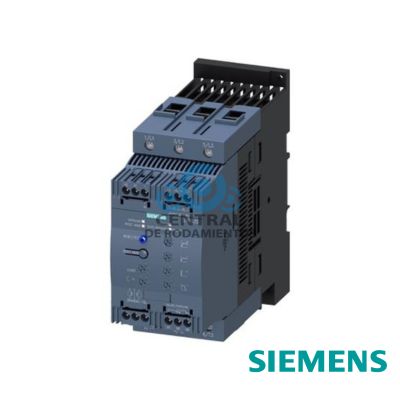 arrancador suave SIRIUS S3 106 A, 55 kW/400 V, 40 Â°C AC 200-480 V, AC/DC 110-230 V bornes de tornillo