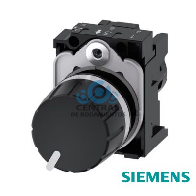 potenciometro, compacto, 22 mm, redondo, plastico, negro, 10k Ohm, con soporte, borne de tornillo