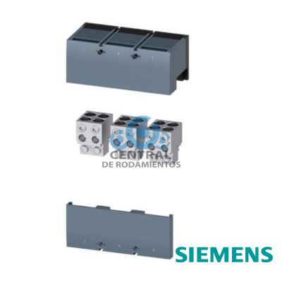 borne para conductor redondo TA4.3 4 x 120â€¦240 mmÂ² para 4 cables, 3 unidades accesorios para: 3VA15; 3VA25