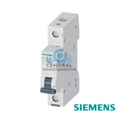 automático magnetotérmico C63 230/400 V; 6kA; de 1 polo; característica C; In=63 A