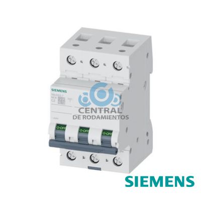 Automato magnetotermico 400 V 6 kA, tripolar, C, 32 A