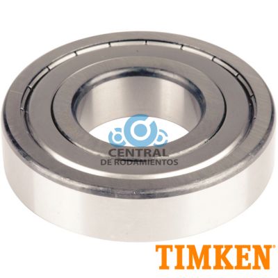 Rodamiento rigido de bolas, 6206-ZZ-C3, TIMKEN