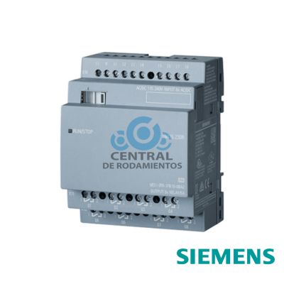 Modulo ampl. LOGO! DM16 230R, FA/E/S: 230V/230V/rele, 4 TE, 8 DI/8 DO para LOGO! 8