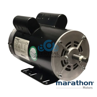 Motor monofasico Nema, Potencia 2.0 HP, Voltaje de alimentacion 110-115/208-230V, Velocidad de giro 1800 RPM, Frame 56, Enclosure ODP, Marathon