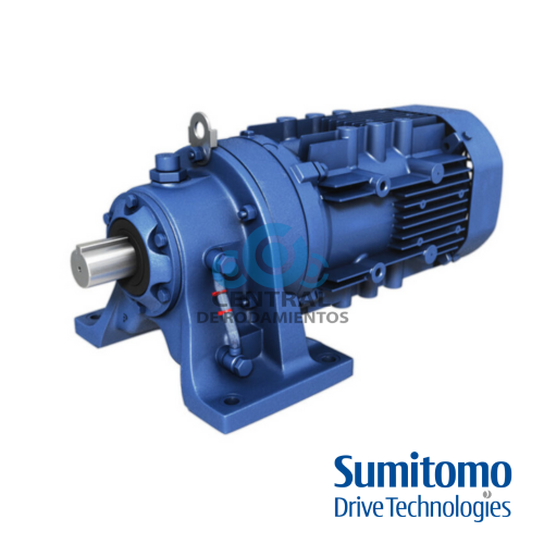 Motorreductor Cyclo, CNHM-2-6105-YA-EP-25, Potencia 2HP, Ratio 25, Frame size 6105, Velocidad de salida 70 RPM, Sumitomo