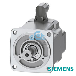 SIMOTICS S-1FK2 HD servomotor M0 = 1,27 Nm; Pn = 0,4 kW a Nn = 3000 1/min (380-480 V); Pn = 0,2 kW a Nn = 1500 1/min (200-240 V); grado de protección IP64; eje D 19 × 40 mm con chaveta; encóder absoluto 22 bits + 12 bits multivuelta (encóder AM22DQC); con interfaz OCC; conector tamaño M17, girable;