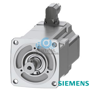 SIMOTICS S-1FK2 HD servomotor M0 = 1,27 Nm; Pn = 0,4 kW a Nn = 3000 1/min (380-480 V); Pn = 0,2 kW a Nn = 1500 1/min (200-240 V); con freno de mantenimiento; grado de protección IP64; eje D 19 × 40 mm con chaveta; encóder absoluto 22 bits + 12 bits multivuelta (encóder AM22DQC); con interfaz OCC; conector tamaño M17, girable;