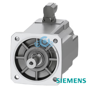 SIMOTICS S-1FK2 HD servomotor M0 = 9 Nm; Pn = 2,3 kW a Nn = 3000 1/min (380-480 V); Pn = 1,3 kW a Nn = 1500 1/min (200-240 V); grado de protección IP64; eje D 24 × 50 mm con chaveta; encóder absoluto 22 bits + 12 bits multivuelta (encóder AM22DQC); con interfaz OCC; conector tamaño M23, girable;