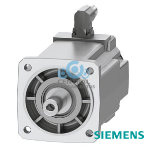 SIMOTICS S-1FK2 CT servomotor M0 = 3,6 Nm; Pn = 0,94 kW a Nn = 3000 1/min (380-480 V); Pn = 0,53 kW a Nn = 1500 1/min (200-240 V); grado de protección IP64; eje D 19 × 40 mm con chaveta; encóder absoluto 22 bits + 12 bits multivuelta (encóder AM22DQC); con interfaz OCC; conector tamaño M17, girable;