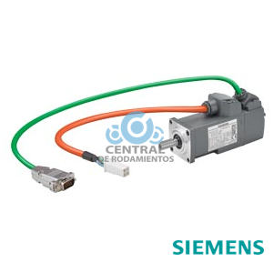 SIMOTICS S-1FL6 Tensión de empleo 230 V 3 AC PN=0,1 kW; NN=3000 1/min, M0=0,32 Nm; MN=0,32 Nm Altura de eje 20 mm encóder absoluto 20 bits (12 bits multivuelta) con chaveta tolerancia N con freno de mantenimiento grado de protección IP65 con anillo obturador compatible con los convertidores SINAMICS V90