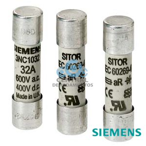 SITOR cartucho fusible cilíndrico, 14x51 mm, 32 A, gR, Un AC: 690 V, Un DC: 600 V