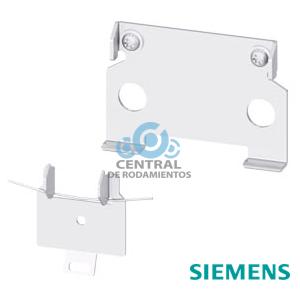 kit de montaje, para conversión a fijación en perfil DIN, para Tamaño NH000 para fijación en base, Accesorio para Interruptores seccionadores fusibles 3NP1