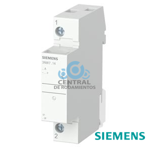 SENTRON, base portafusibles cilíndricos, 10x38 mm, 1 polo, Entrada: 32 A, Un AC: 690 V, Señalizador LED