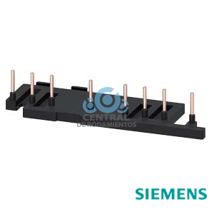 Bloque de cableado inferior para combinación de contactores S00 sin distancia entre los contactores, borne de tornillo