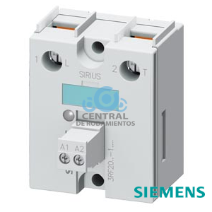 relé estático, monofásico 3RF2 45 mm de ancho, 20 A 24-230 V / DC 24 V borne de tornillo