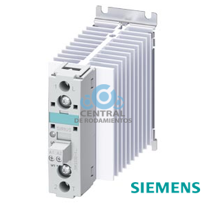 Contactor estático monofásico 3RF2 AC 15 / 15 A / 40 °C 48-460 V / DC 24 V borne de tornillo de conmutación instantánea