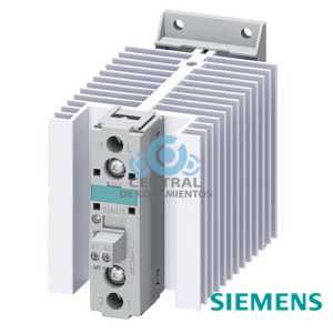 Contactor estático monofásico 3RF2 AC 15 / 20 A / 40 °C 48-460 V / DC 24 V de conmutación instantánea