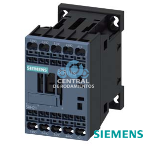 contactor auxiliar, 4 NA, 24 V DC, borne de resorte, tamaño S00