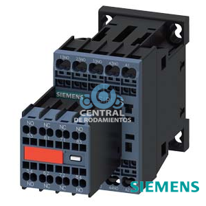 contactor auxiliar, 6 NA + 2 NC, 24 V DC, borne de resorte, tamaño S00, bloque de contactos auxiliares no desmontable