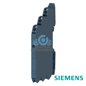 acoplador de salida acoplador de relé, 1 conmutado 110 V DC rango de trabajo 0,7...1,25 x US 6,2 mm de ancho conexión por resorte (inserción directa) corriente térmica 6 A (ver característica de derating)