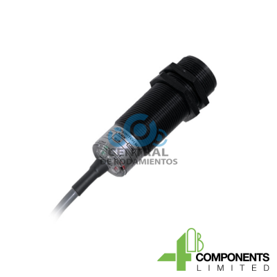 M300 Slipswitch: Sensor inductivo de baja velocidad, paro automático al 20%, calibración magnética, sin contacto, carcasa de 30 mm, version 2 hilos, sellado, 24-240 VAC/VDC, compatible con PLC.