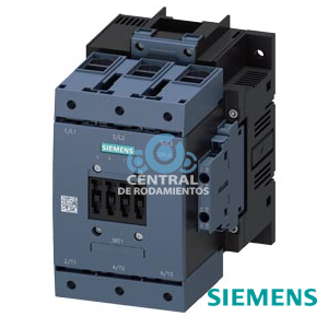 contactor de potencia, AC-3e/AC-3 115 A, 55 kW / 400 V, AC (50-60 Hz)/DC Uc: 110-127 V tripolar, contactos auxiliares 2 NA + 2 NC accionamiento: convencional circuito ppal.: borne tipo marco circuito de control y auxiliar: borne de tornillo
