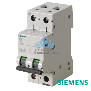 Automático magnetotérmico 400V 6kA, 2 polos, C, 50A Interruptor automático 400V 6kA, 2 polos, C, 50A