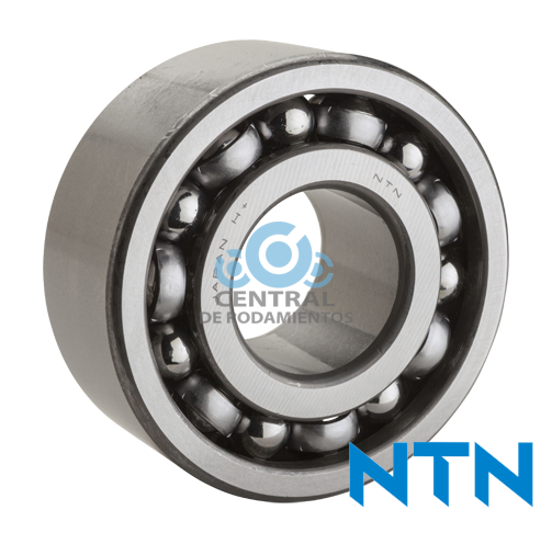 Rodamiento de contacto angular, 5304C3, Diametro interno 20 mm, Diametro externo 52 mm, Ancho 22.20 mm, NTN