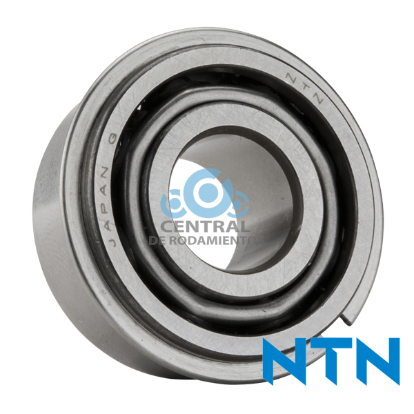 Rodamiento de contacto angular, 5309NRC3, Diametro interno 45 mm, Diametro externo 100 mm, Ancho 39.70 mm, NTN
