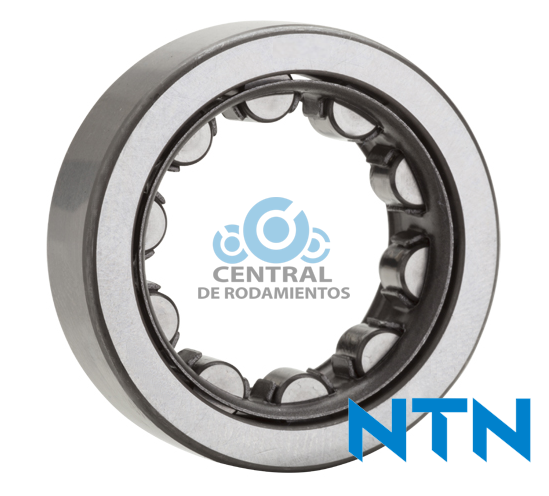Rodamiento de rodillos cilindricos, NU304C3, Diametro interno 20 mm, Diametro externo 120 mm, Ancho 15 mm, NTN