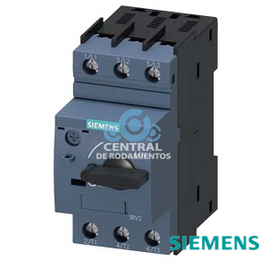 Interruptor automático tamaño S00 para protección de motores, CLASE 10 Disparador por sobrecarga con retardo según intensidad 0,55...0,8 A Disparador de cortocircuito 10 A borne de tornillo