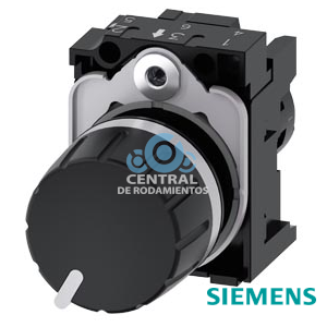 potenciómetro, compacto, 22 mm, redondo, plástico, negro, 4,7k Ohm, con soporte, borne de tornillo